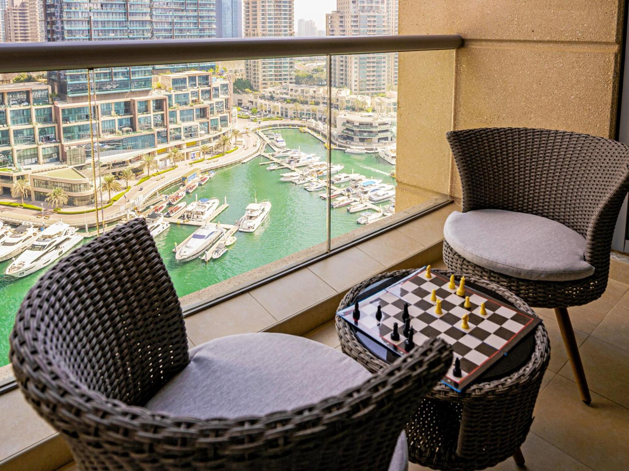 Vacay Lettings - Iris Blue Spectacular Marina View Apartment Dubai Eksteriør billede