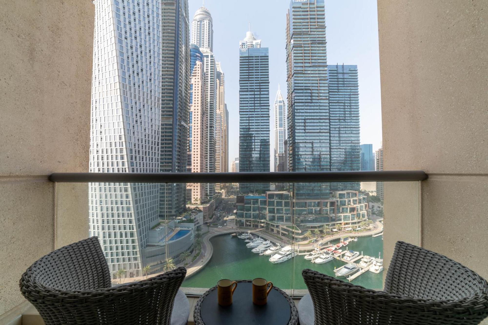 Vacay Lettings - Iris Blue Spectacular Marina View Apartment Dubai Eksteriør billede