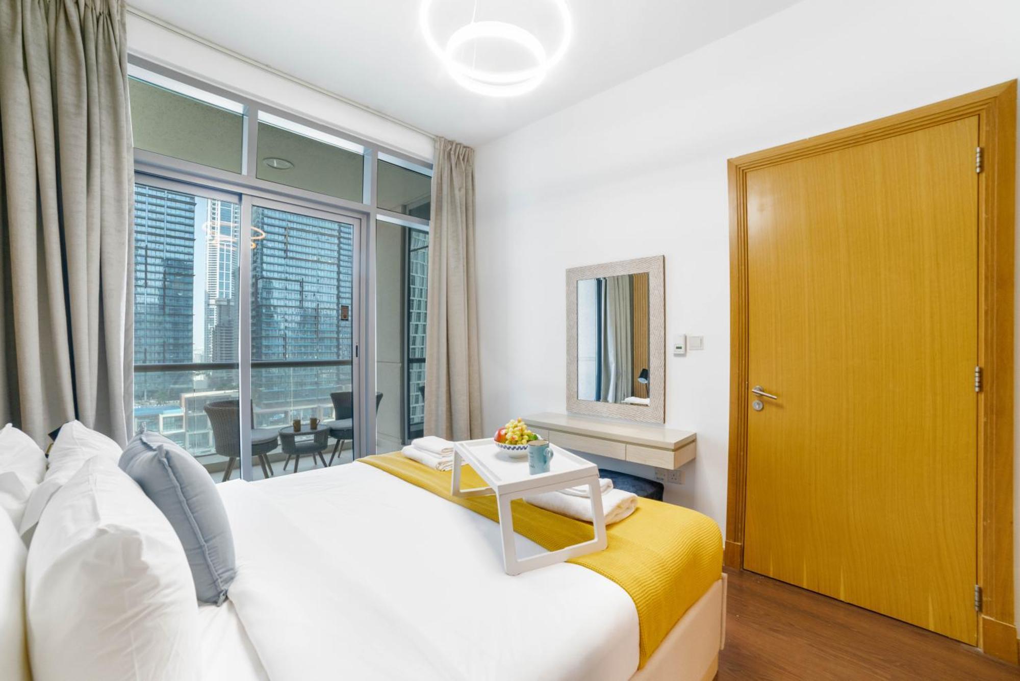 Vacay Lettings - Iris Blue Spectacular Marina View Apartment Dubai Eksteriør billede